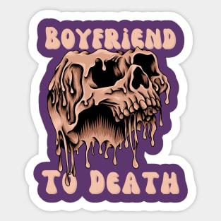 Boyfriend to Death Sticker